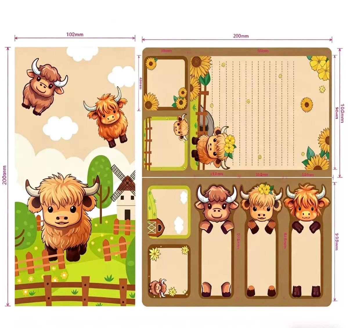 Sticky Notes Book