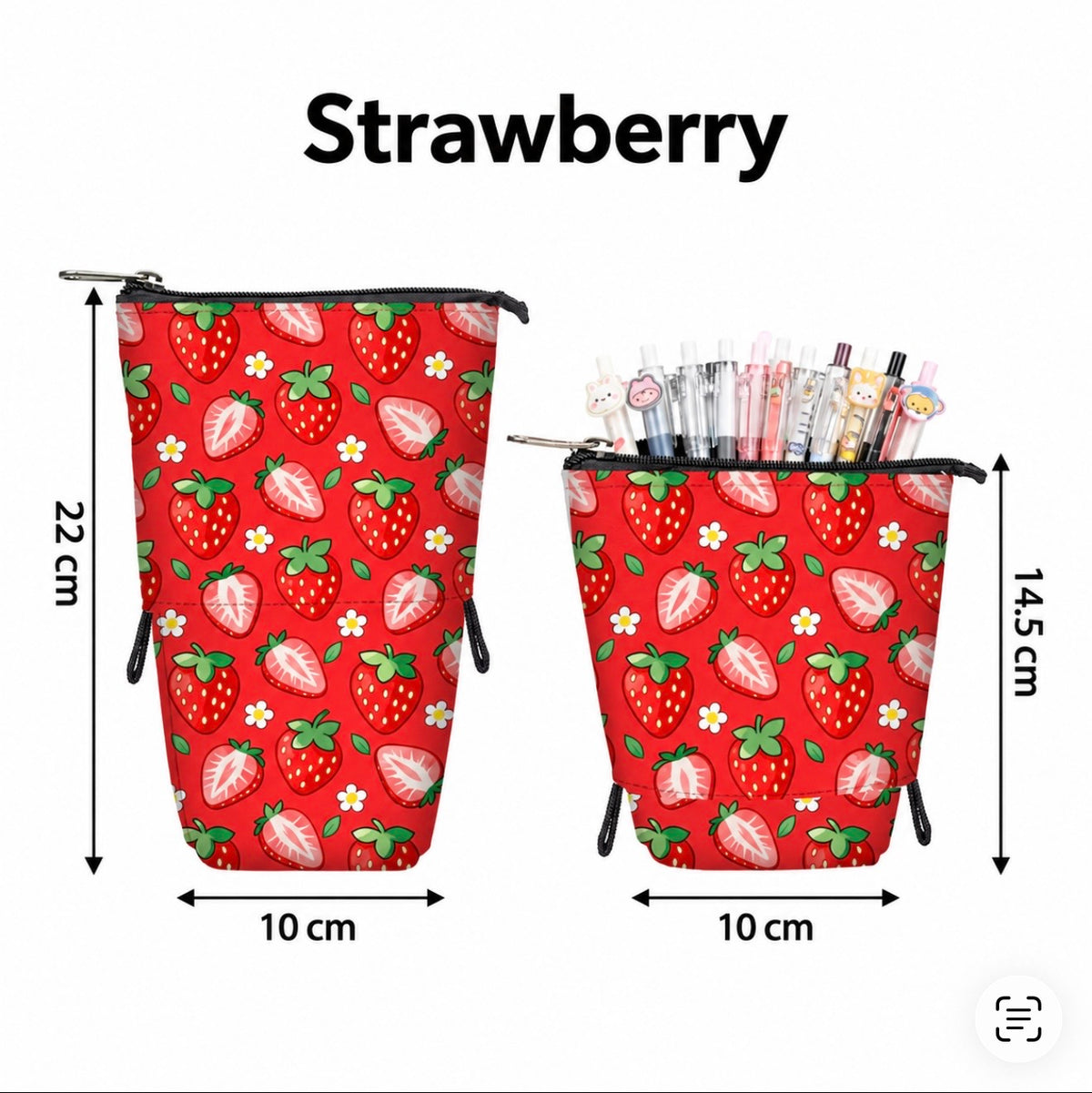 Fruit Pop-Up Pencil Case