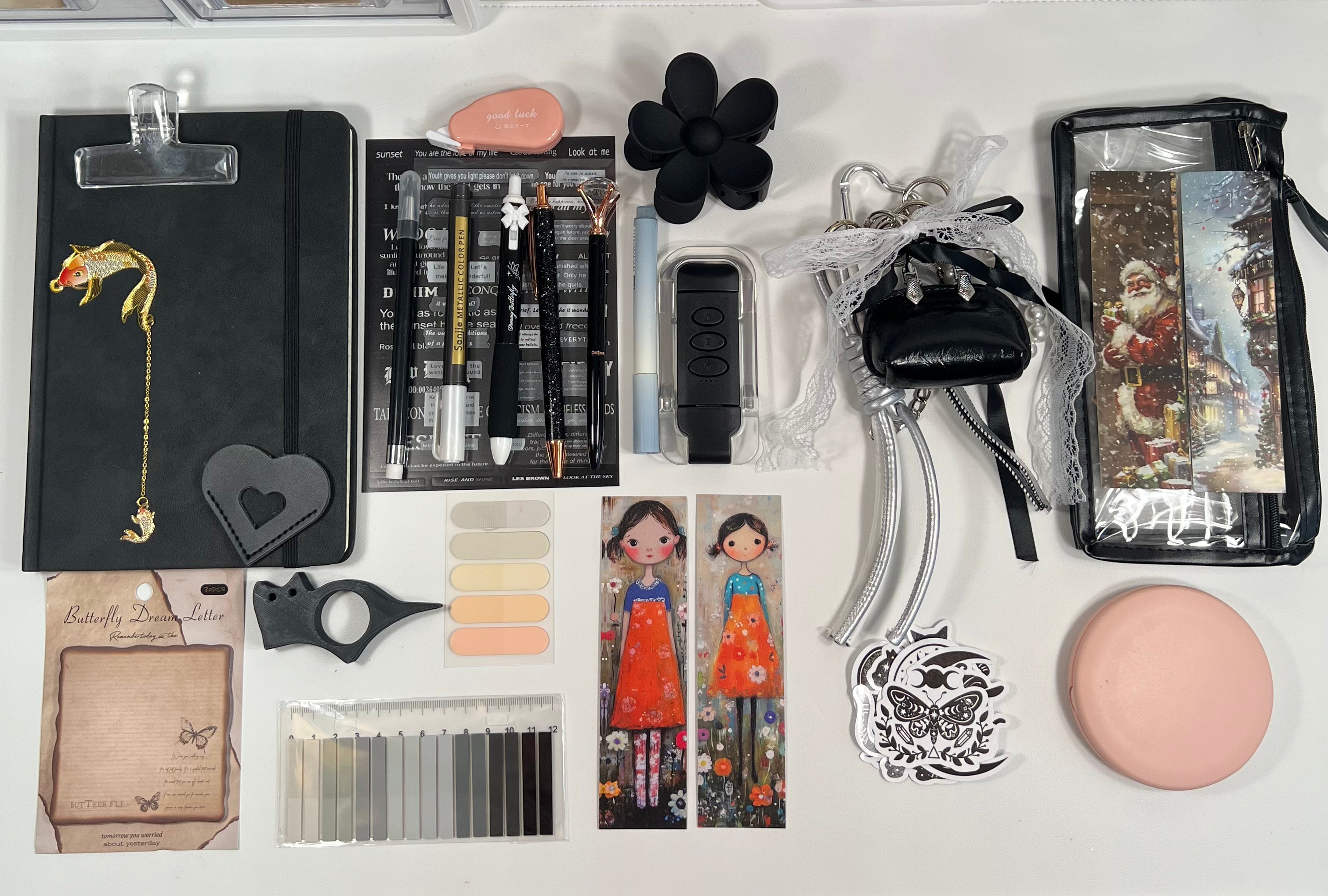 Black Elegant Gift Set —  Black & White Charm Edition