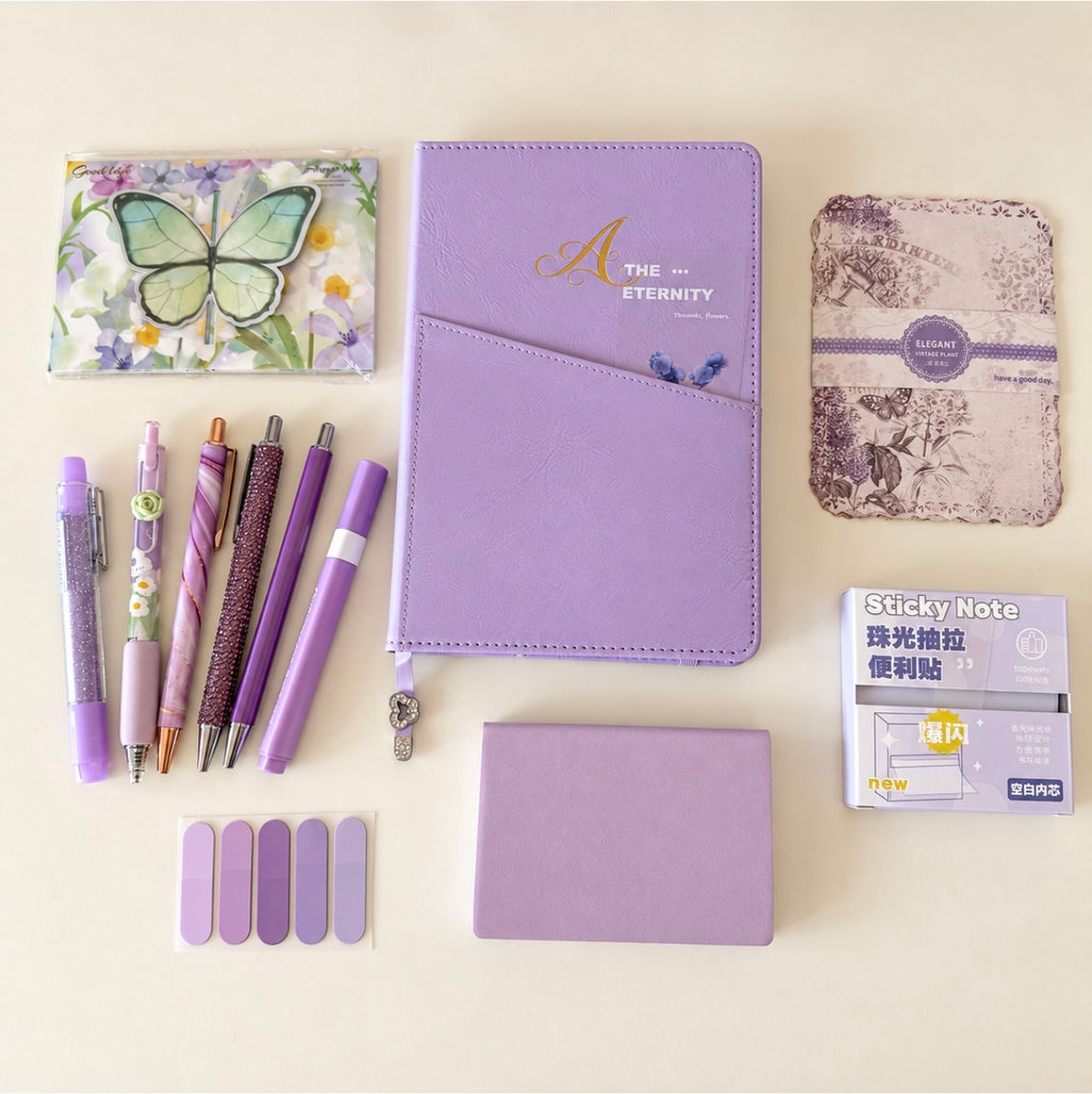 Lavender Avinel Stationery Bundle