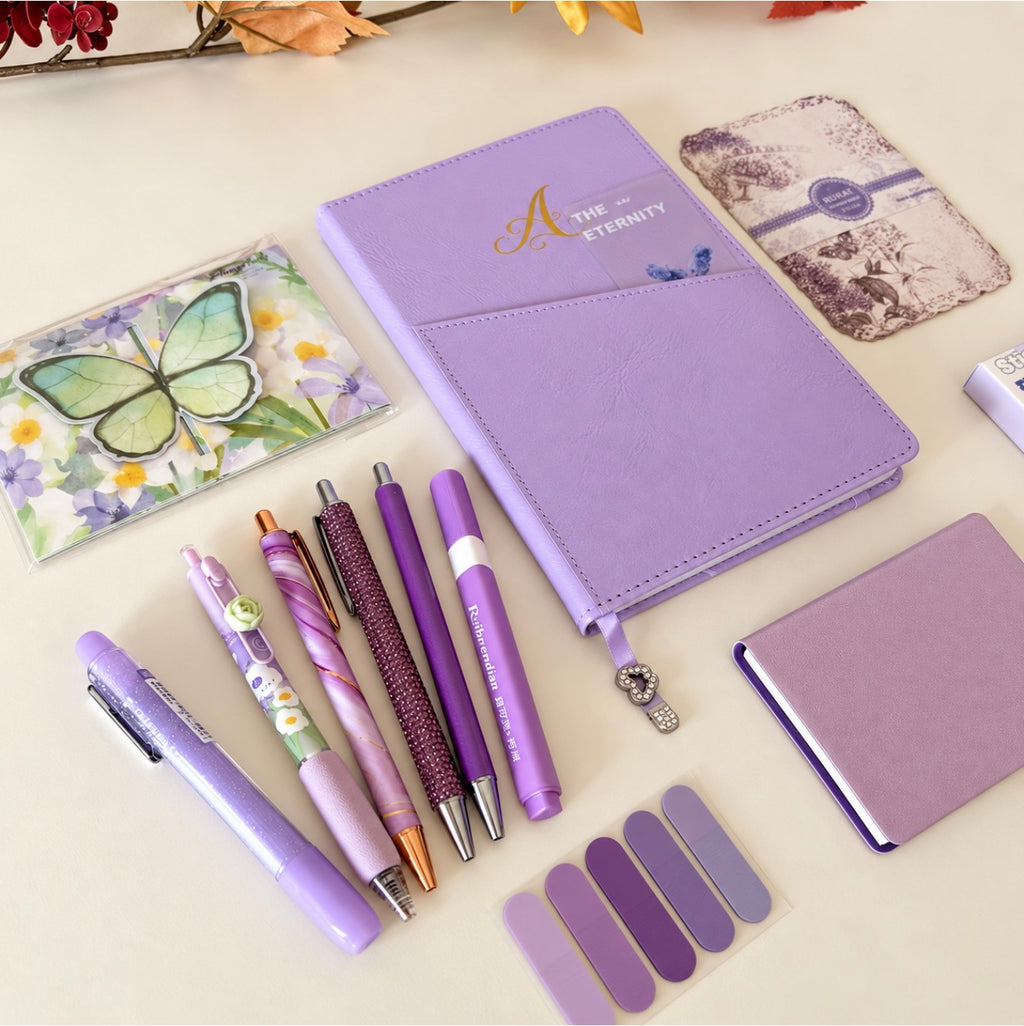 Lavender Avinel Stationery Bundle