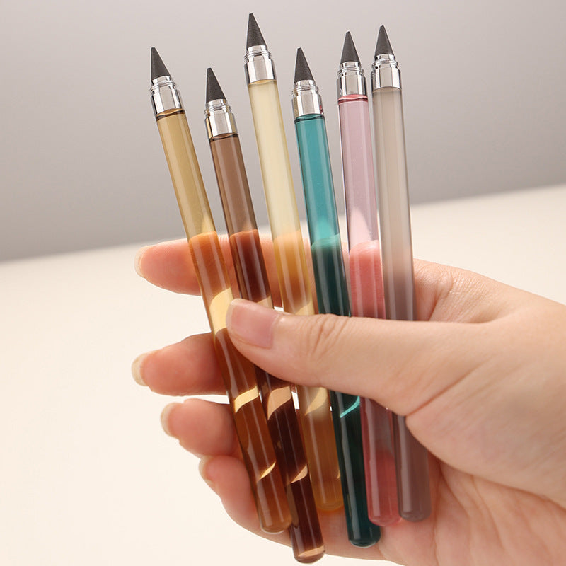 Transparent Acrylic Everlasting Pencil